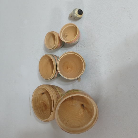 Wood nesting egg - Picture 4 of 5